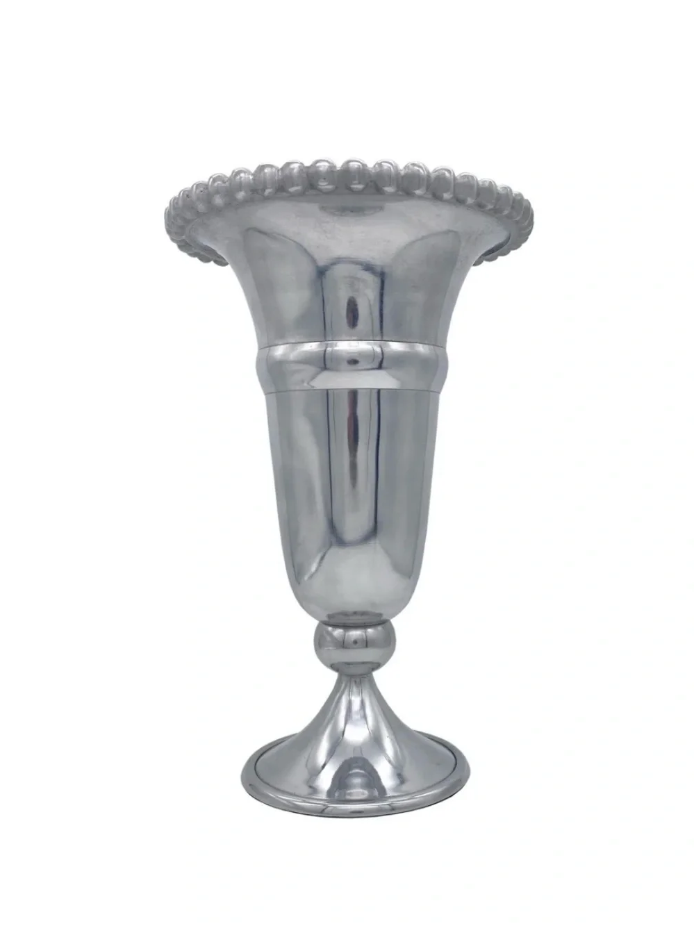 Calloway Beaded Trumpet Vase